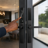 Westa 1P68 Waterproof Narrow Smart Door Lock with Fingerprint, Password & App Control for Aluminium Doors - WHL05-3585