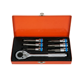 Mechanica 7-Piece 1/2" Drive Bit Socket Set - ME-BM6L