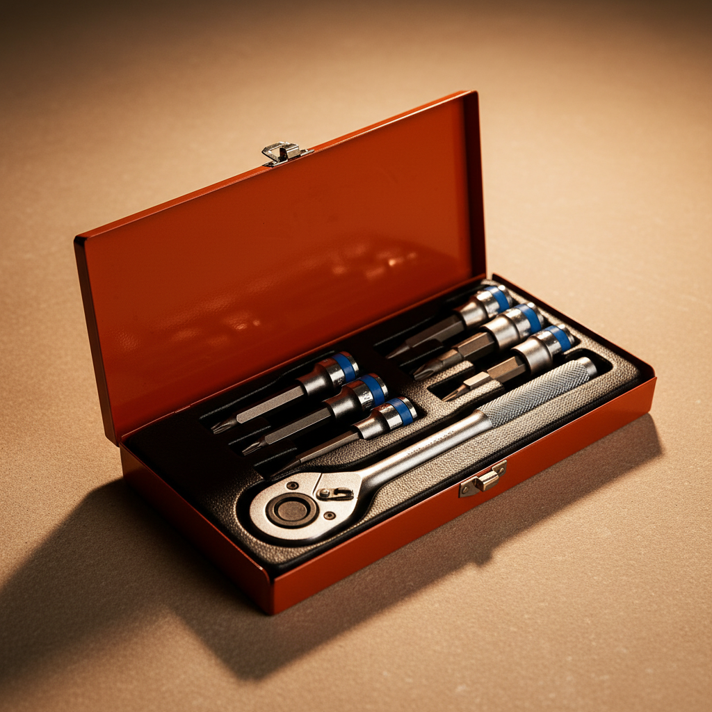 Mechanica 7-Piece 1/2" Drive Bit Socket Set - ME-BM6L