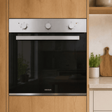Cecotec Bolero Hexa Mirror Time 60cm Manual Built-In Multifunction Oven 2800W with 70L Capacity & 6 Cooking Functions - 4728