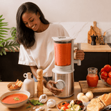Cecotec Grand Katana Total Destroy 1.8L Jug Blender 1800W with Digital Control Screen | White & Black