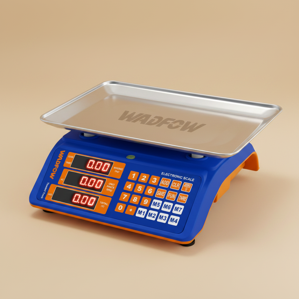 Wadfow 30kg Electronic Weighing Scale with LED Display - WEC1520
