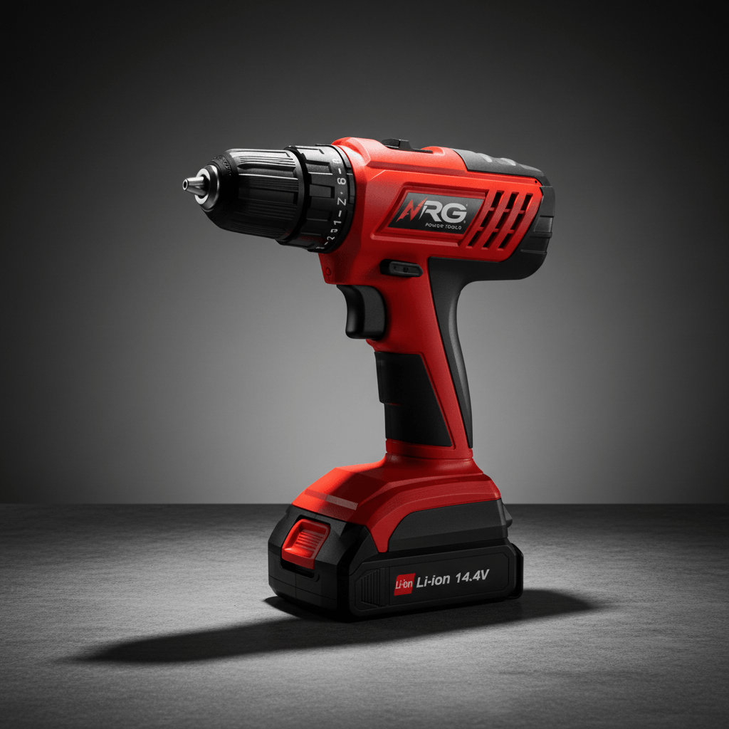 NRG Lithium-Ion Cordless Drill 14.4V with 1.5Ah Battery - NBS14.4-2LI
