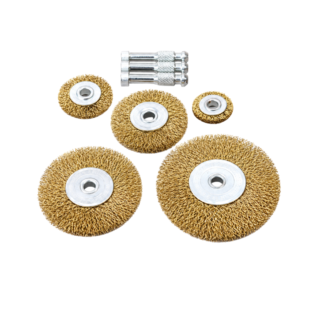 Coofix 5-Piece Flat Steel Wire Wheel Set - 27508