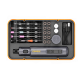 Coofix 3.6V Cordless Mini Grinder & Rotary Tool Set with 6 Speeds & LED Work Light - 29551