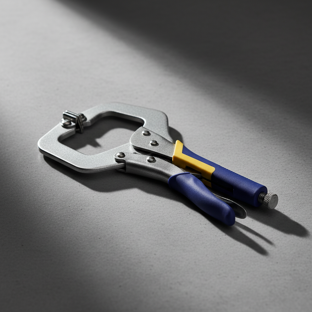 Tera 11" Locking C-Clamp with Swivel Pads - H0118211