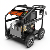 NRG 240 Bar Diesel Pressure Washer with 10HP Engine, Key Start, Battery and 4 Nozzles - NPPW250-10