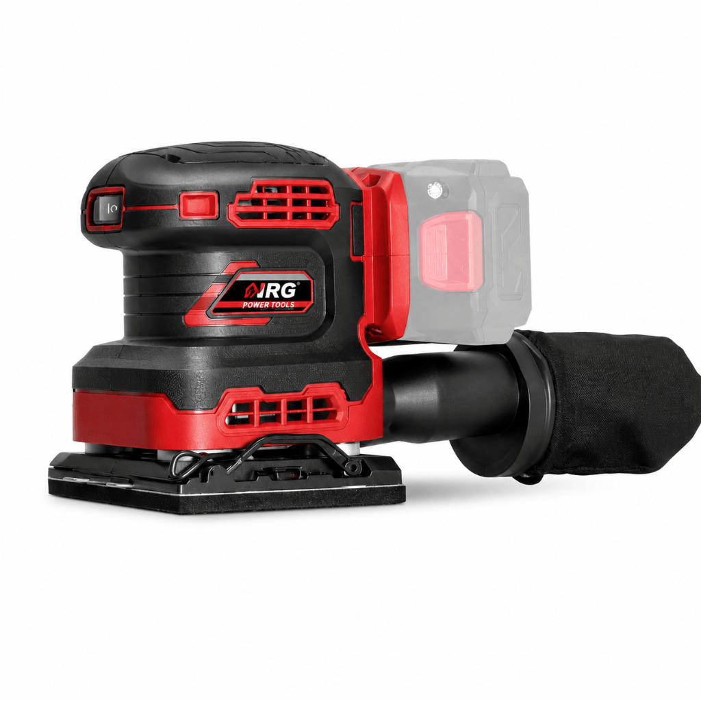 NRG 20V Brushless Cordless Sander 110×100mm Zero Version - NBS20V-0
