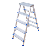 Tera LB Series Double-Sided Aluminium Household Step Ladder | 4 & 5 Steps
