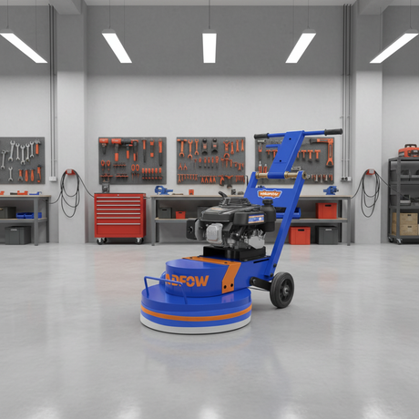 Wadfow 250mm Gasoline Concrete Floor Grinder 5.5HP with Loncin Engine - WSFM2A252
