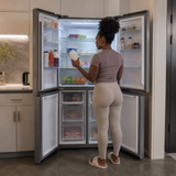 Luxell 424L No-Frost 4-Door Refrigerator with Smart Inverter - LXMD-470
