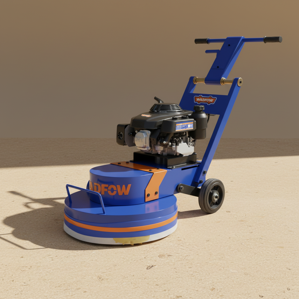 Wadfow 250mm Gasoline Concrete Floor Grinder 5.5HP with Loncin Engine - WSFM2A252