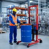 Raptor 1000kg Hydraulic Drum Stacker with 2m Lift Height - R-DS-1000