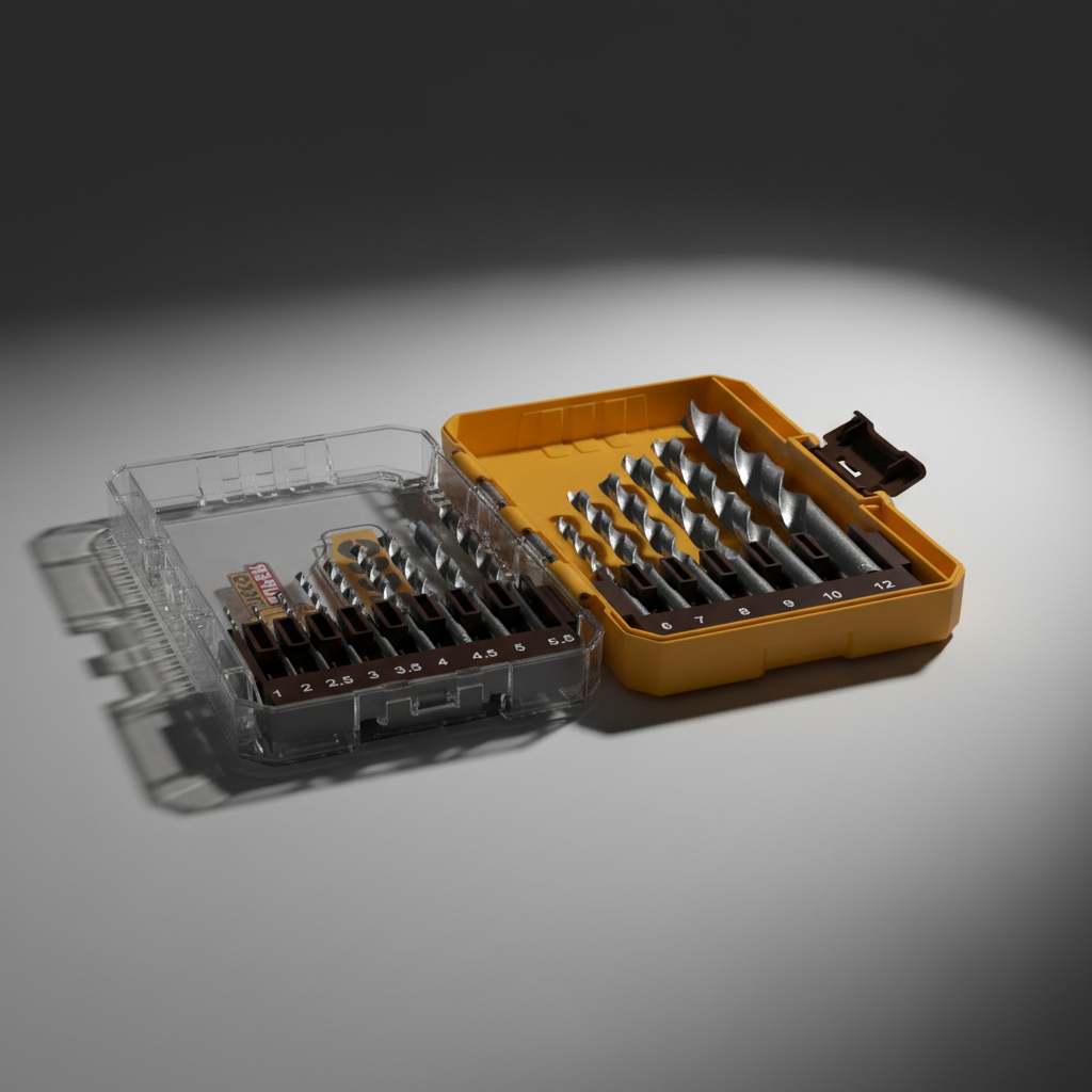 Ingco 15-Piece HSS Metal Drill Bit Set 1–12mm - AKDL51506