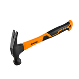 Coofix 16oz Forged Carbon-Steel Straight Claw Hammer with Fiberglass Handle - 27898