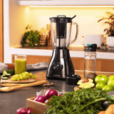 Cecotec Power Black 1.8L Titanium Go Jug Blender 1800W with 5-Speed Function - 4310