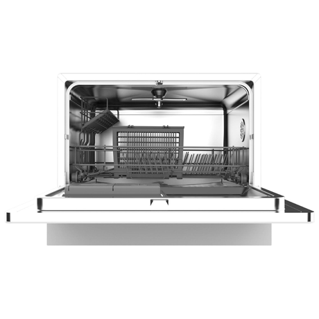 Cecotec Bolero Aguazero Semi-Integrated Compact Black Glass Dishwasher with 6 Place Settings - A01_EU01_100467
