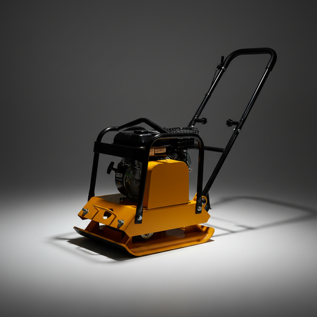 NRG 5HP Forward Gasoline Plate Compactor 75kg with 15kN Centrifugal Force - T120
