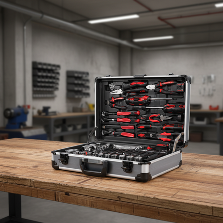 Mechanica 127-Piece Comprehensive Tool Set with Aluminium Carry Case - HQ127