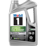 Mobil 1 Advanced Fuel Economy Full Synthetic Motor Oil 5 Quarts / 4.73L - 0W-20 Auto Supply Master