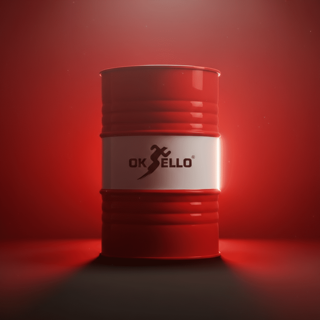 Oksello Nillus 68 Hydraulic System Oil - 200L Auto SupplyMaster