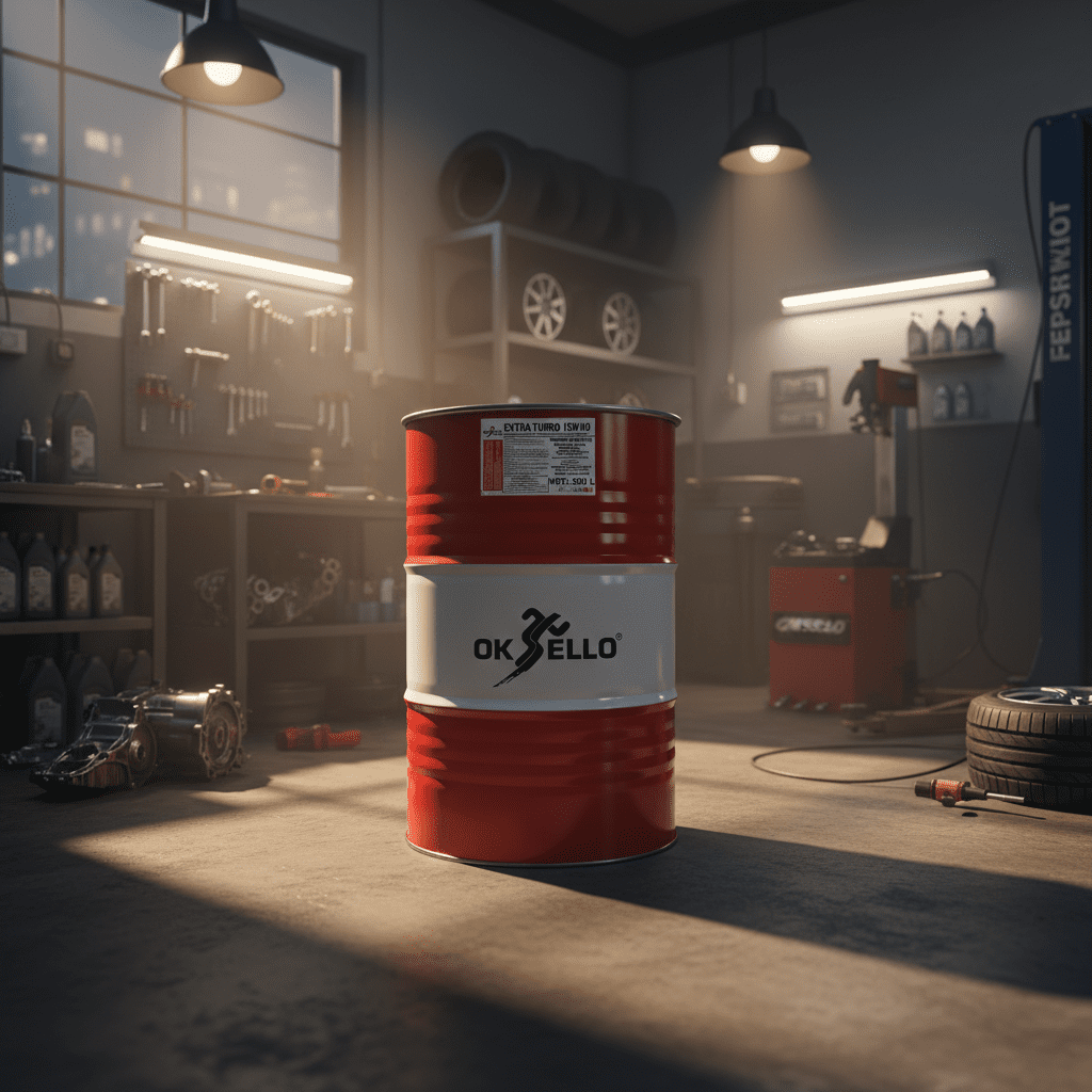 Oksello Sae 15W-40 API CI-4 Extra Turbo - 200L Auto SupplyMaster