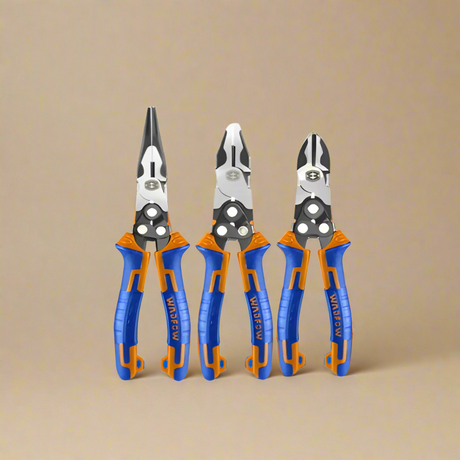 Wadfow 3-Piece Compound Action Pliers Set  - WPS0403
