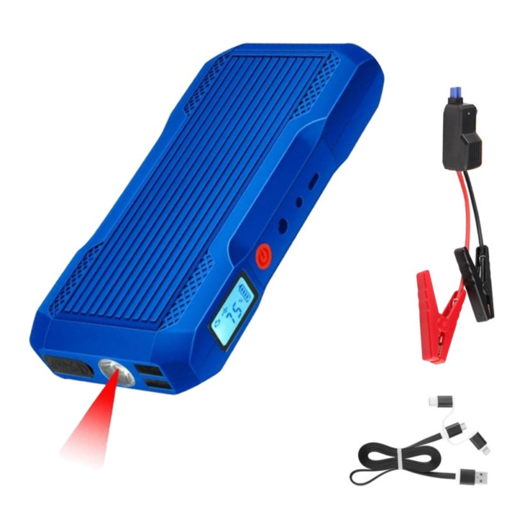Wadfow Lithium-Ion Jump Starter 12000mAh -  WLY1512