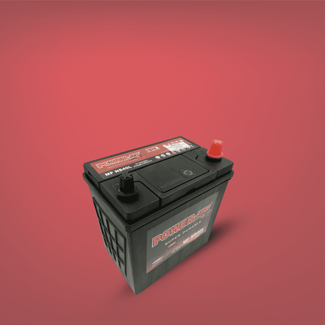 Powerjet 11 Plates 12V Car Battery 32Ah - NS40L Auto SupplyMaster