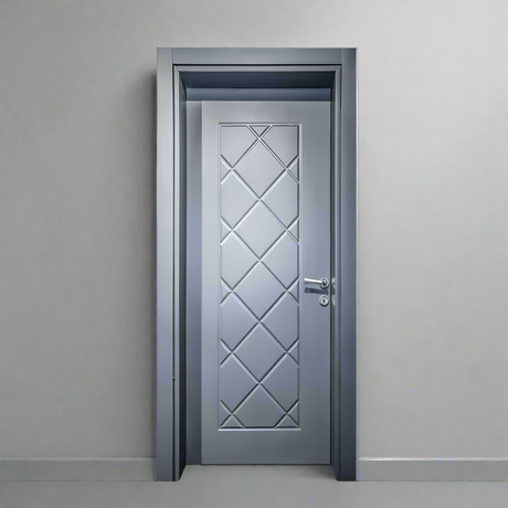 Interior Grey With Texture Door