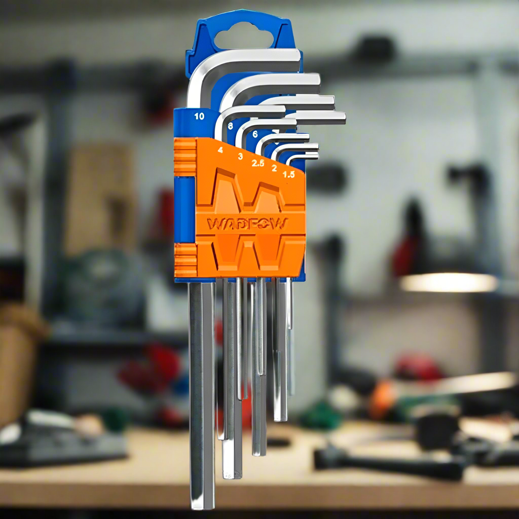 Wadfow 9 Pieces Hex Key Set - WHK1292