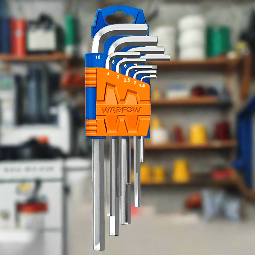 Wadfow 9 Pieces Hex Key Set - WHK1292