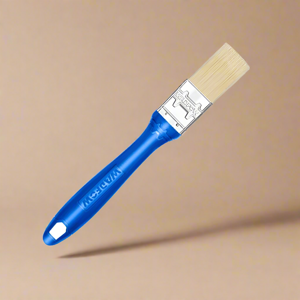 Wadfow Paint Brush for Oil Based Paint with Plastic Handle - 1", 1.5", 2" , 3"& 4"