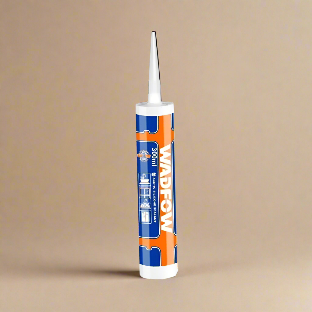 Wadfow Acetic Silicone Sealant - White, Black & Transparent