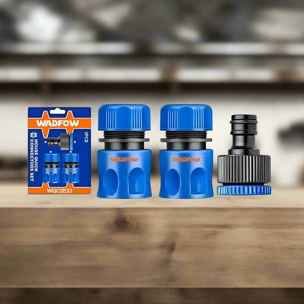 Wadfow 3 Pieces Hose Quick Connectors Set - WQC2E33