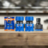 Wadfow 3 Pieces Hose Quick Connectors Set - WQC2E33