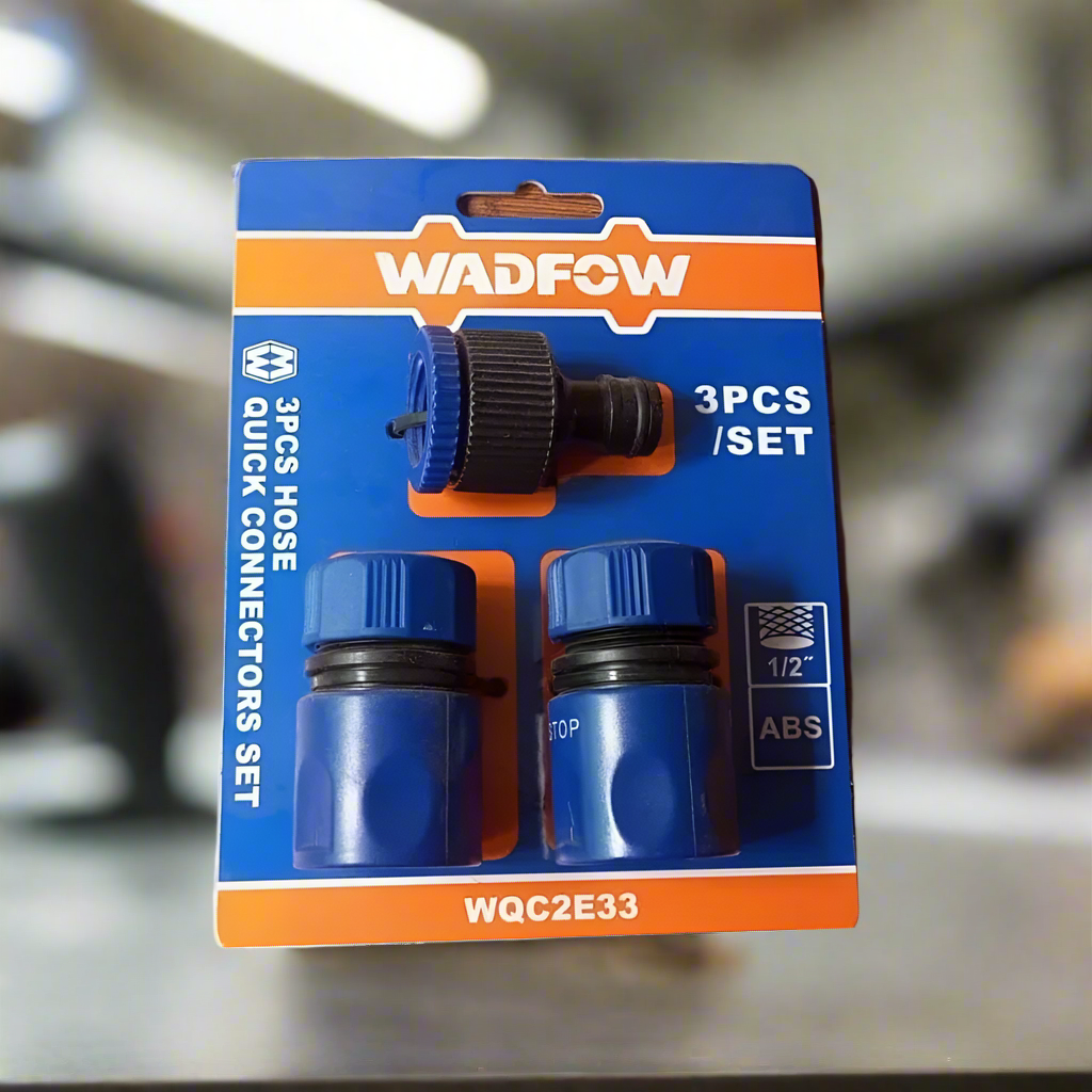 Wadfow 3 Pieces Hose Quick Connectors Set - WQC2E33