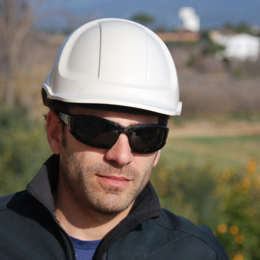 Wadfow Dark Safety Goggles - WSG3808