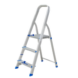 Wadfow 3 Step Aluminium Household Ladder - WLD3H03