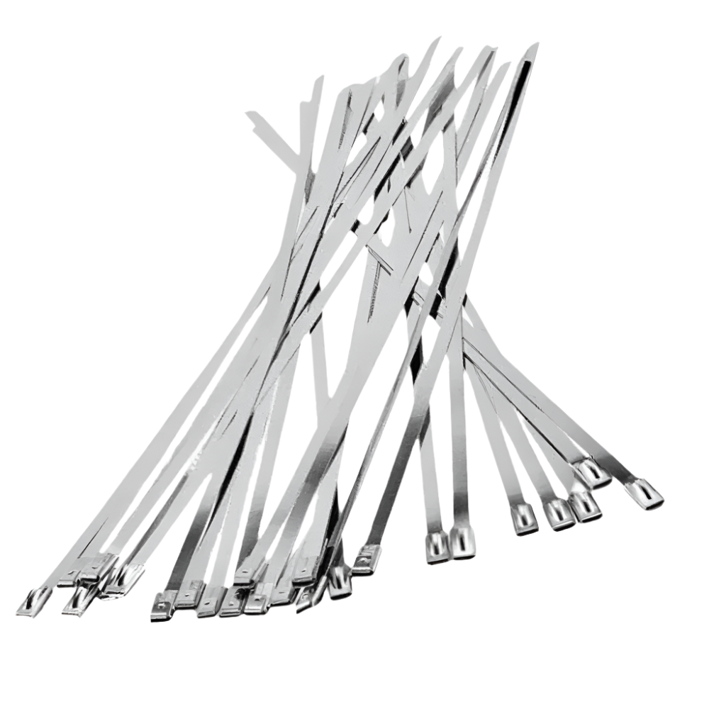 Wadfow 300mm Stainless Steel Cable Ties - WFZ30046
