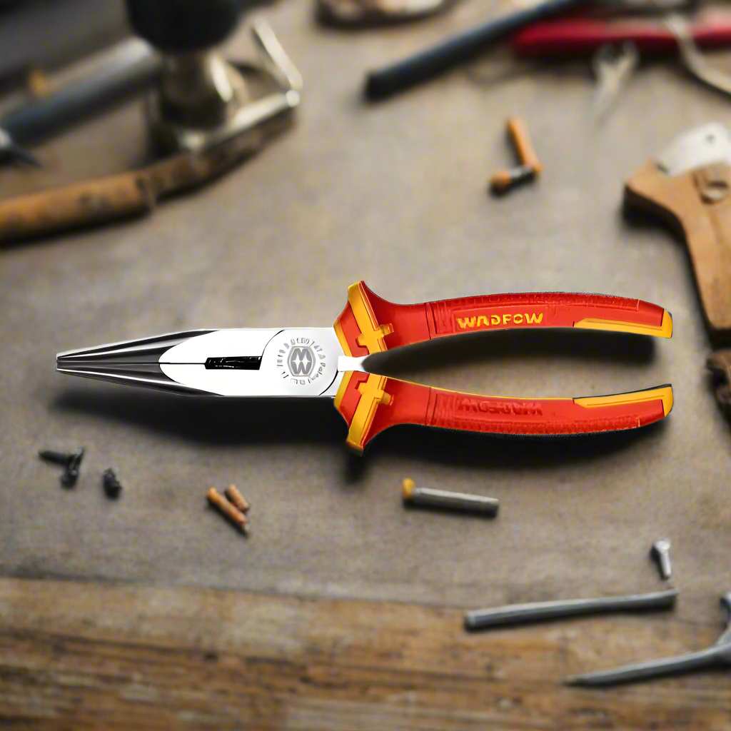 Wadfow 6" Insulated Long Nose Plier - WPL2936