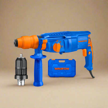 Wadfow Rotary Hammer With Keyless Chuck 800W - WRH1D26-2