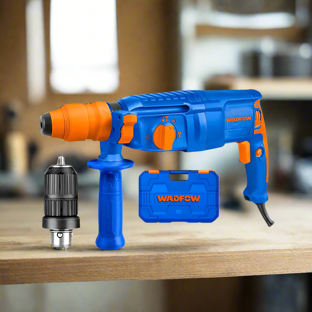 Wadfow Rotary Hammer With Keyless Chuck 800W - WRH1D26-2
