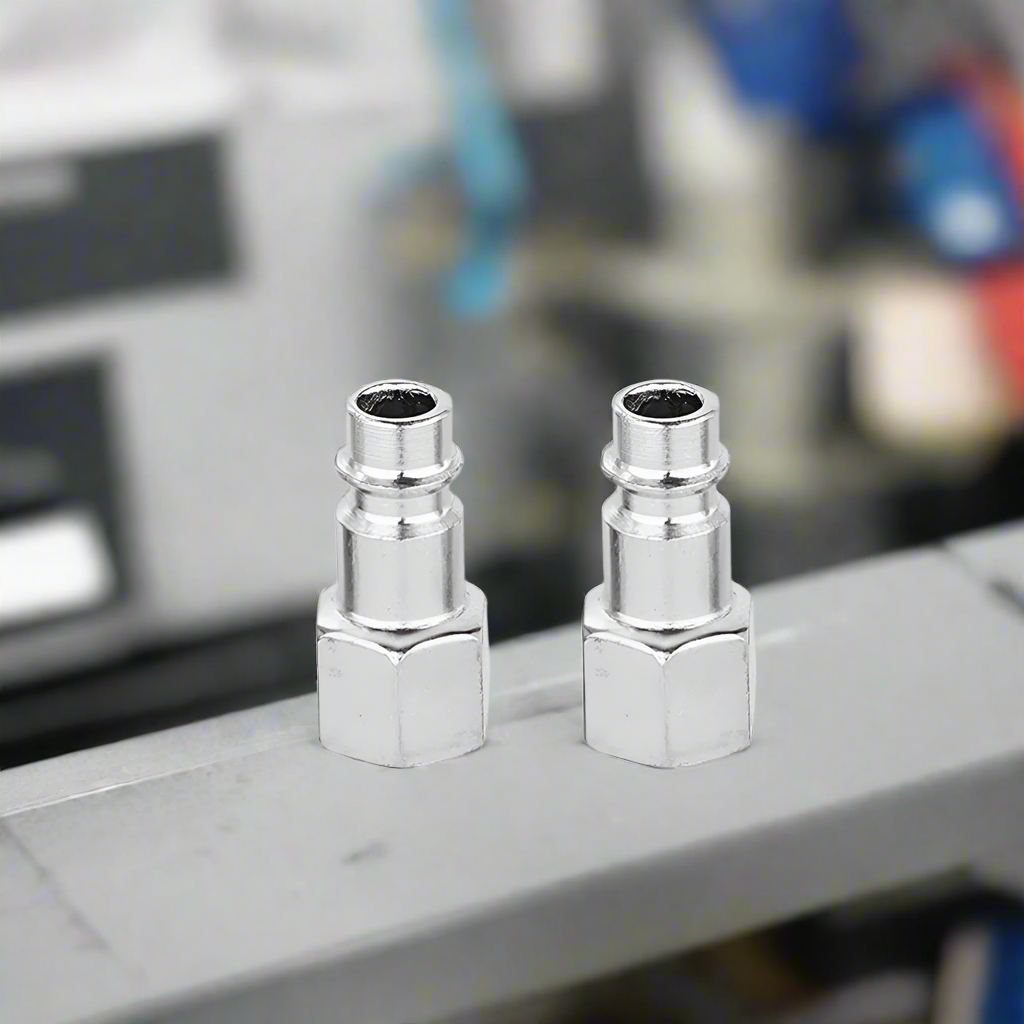 Wadfow 2Pcs Female Thread 1/4" Quick Plug Set - WQP2970