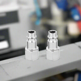 Wadfow 2Pcs Female Thread 1/4" Quick Plug Set - WQP2970