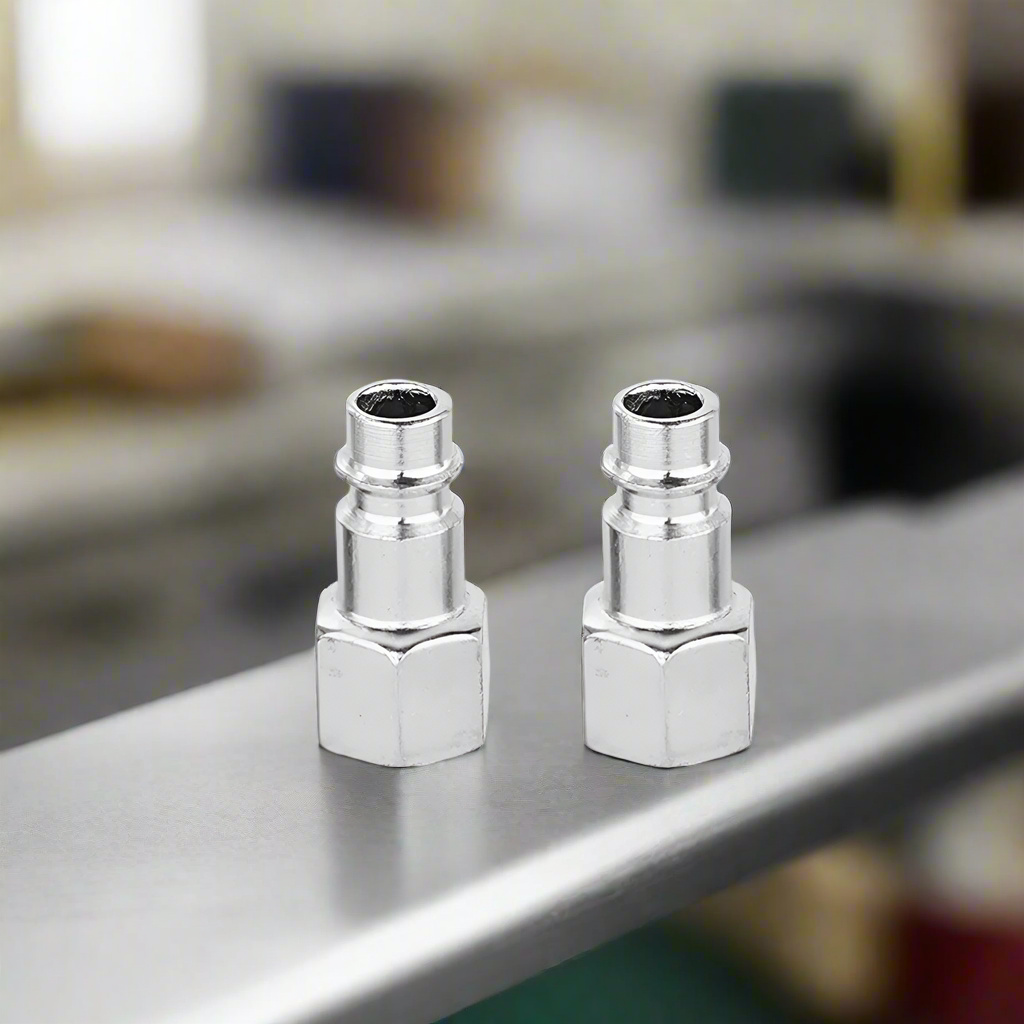 Wadfow 2Pcs Female Thread 1/4" Quick Plug Set - WQP2970