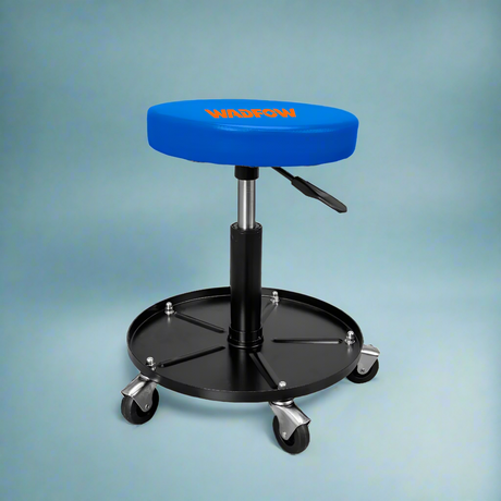 Wadfow Pneumatic Lifting Creeper Seat With Four 360-Degree Swivel Casters - WNC1521