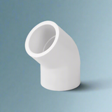 Wadfow 45° PVC Elbow 3/4" & 1" - WVL1824 & WVL1821
