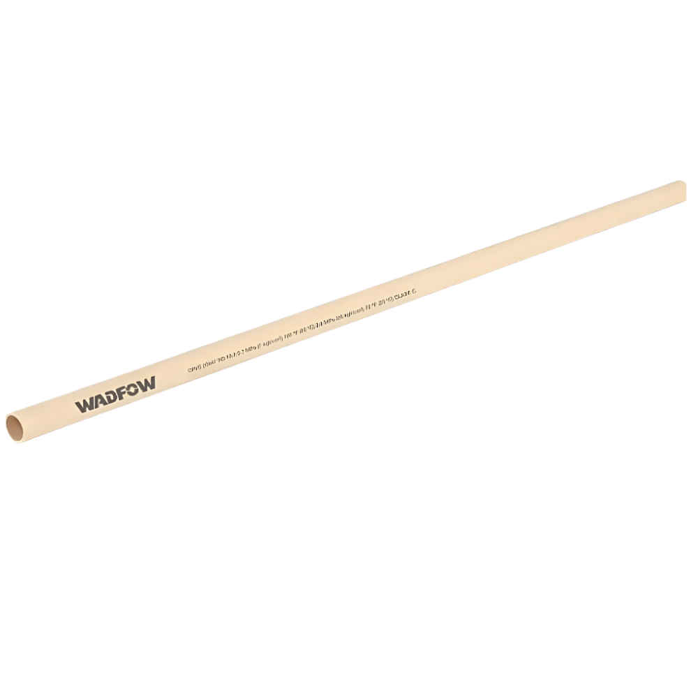 Wadfow 3m CPVC Pipe ½", ¾" & 1" - WVH2F22, WVH2F24 & WVH2F21