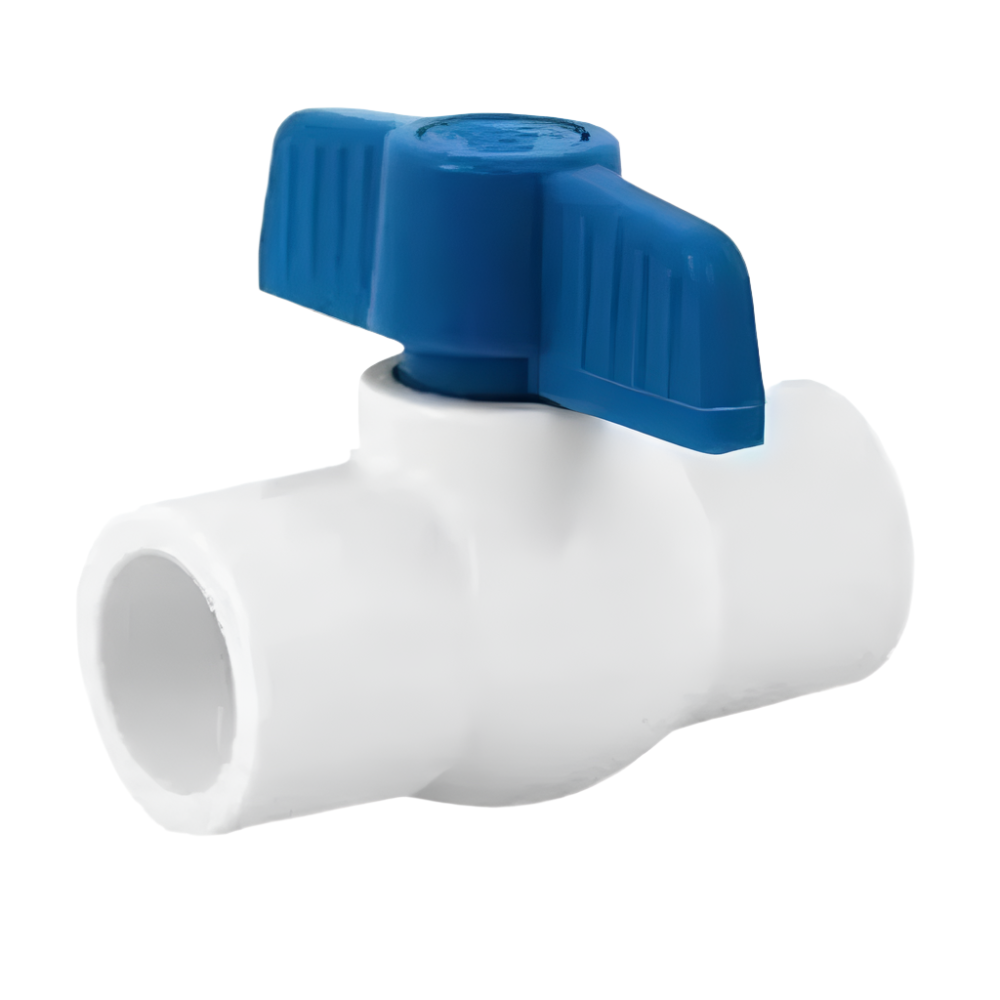 Wadfow PVC Ball Valve ½", ¾" & 1" - WVV1822, WVV1824 & WVV1821